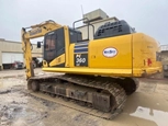 Back of used Excavator